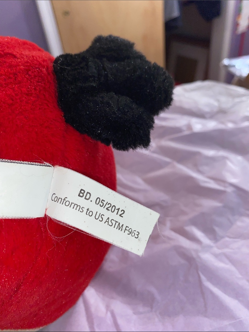 🐦🔥Red Angry Bird Stuffed Character - Picture 11 of 12